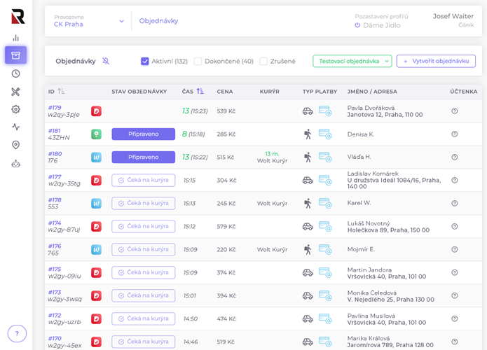 v&scaron;echny platformy na jednom m&iacute;st&ecaron; bolt, wolt, foodora