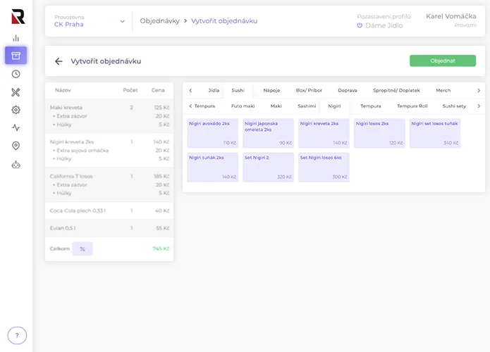 propojen&iacute; s pokladn&iacute;m syst&eacute;mem POS
