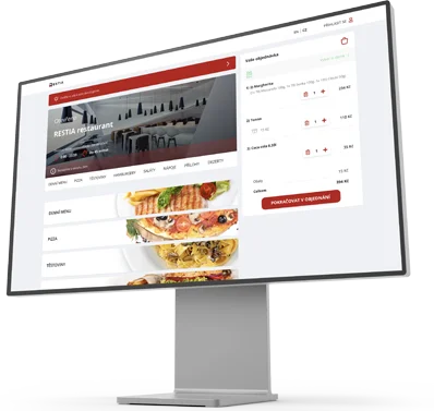 vlastn&iacute; eshop restaurace